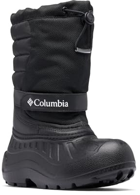 Columbia Barn Powderbug Snowlite Stövlar, Elegant Design, Vattenredo, Vindtrotsande, Snabb Fastsättning, Mysig Värme - Ungdom Unisex