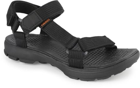 riemot kvinnor män sommar utomhus sandaler bekväma atletiska kvinnor skor trekkingsandaler utomhussandaler, svart, 38 EU, svart, 38 EU