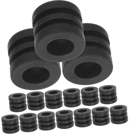 Yardwe 16pièces Pare-Chocs Foot Plastique Lot de Standard Remplacement Joints Foot Rondelles De Pare-Chocs