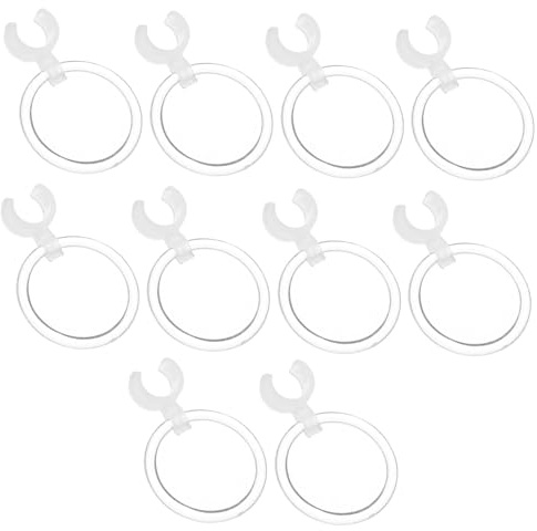 COLLBATH 10 Pezzi Kit Pulitore Orecchie con Ingrandente Regolabile Dispositivo per Rimozione Cerume con Dingrandimento per Maggiore Visibilità e Controllo Strumento Sicuro per Auricolare