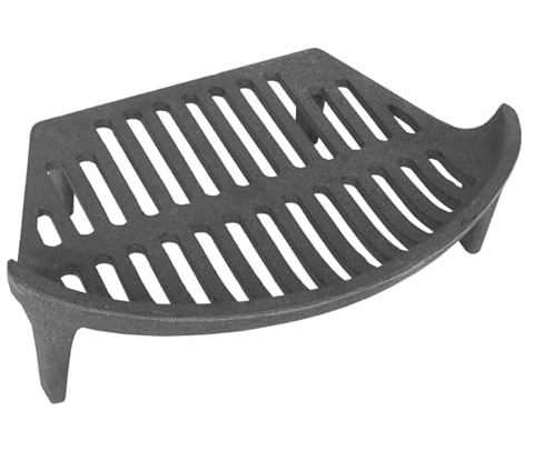 Fireplace Grates & Log Holders – Durable Metal & Cast Iron Baskets, Racks and Stands for Indoor Fires & Stoves (14 Metal Fire Grate) - GRA02