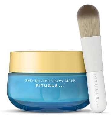 Rituals The Ritual of Seshen Skin Revive Glow Mask, gel-creme-mask, med aloe vera och Cica, fuktkräm