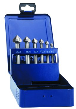 Exact HSS 90 05540 Kegelsenker-Satz, Durchmesser 6,3–20,5 mm, DIN 335 C