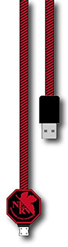 By Bandai Evangelion New Theatre version Lightning Compatible Charge Only Cable neruhuma-ku EV – 730hd-119b