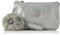 Kipling Damen Creativity Xl Münzbörse Grau (Metallic Stony)