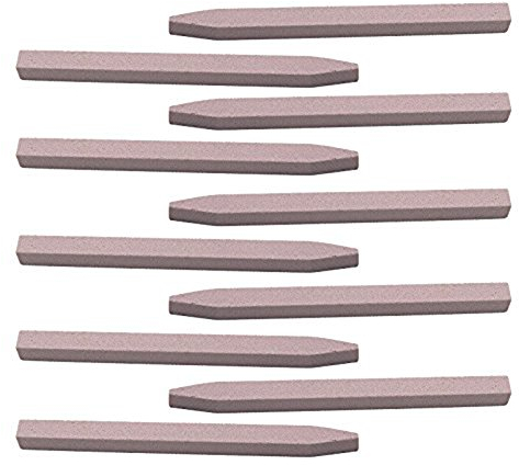 Alexnailart Nagelfeile Bimsstein Stein Stock Nagelhautschieber Nagelpflege Maniküre Polieren Werkzeug 10 Stück