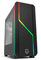Nox Hummer MC PRO ARGB -NXHUMMERMCPROB - PC Case, Semi-Tower, ARGB Rainbow LED Strip, Acrylic Side Window, Black