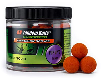 Tandem Baits SuperFeed Diffusion Pop-Up Karpfen-Pop-Ups | Karpfen Angeln ohne Mühe | Köder zum Große-Fische-Angeln | Karpfenzubehör für Profis & Hobby-Angler