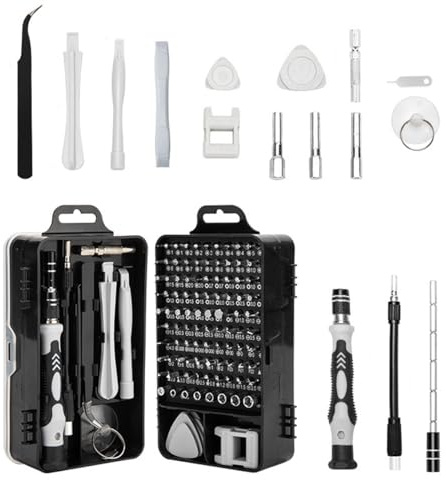 115 in 1 Precision Screwdriver Set, Mini Magnetic Screwdriver Sets, Repair Tools Kit, Hand Screwdriver Set for Laptop PC PlayStation Gamepad Phone Tablet