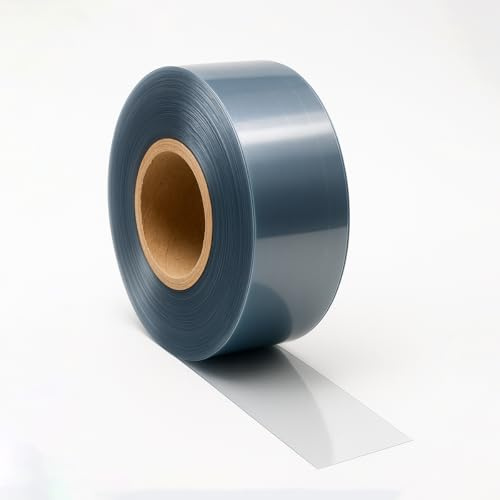 Transparente Acetat-Rolle für halb-kalte und plattierte Oberflächen, 6 cm breit x 100 m lang