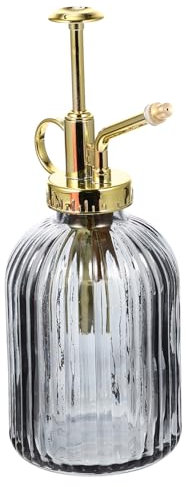 LIOOBO Sprühflasche Glas Kleine Gießkanne Blumensprüher Gießsprühflasche Nebelsprühflasche Glassprühflasche Für Pflanzen Sukkulenten Gemüse Einfach Zu Bedienen Transparent