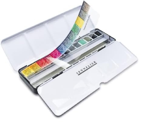 Sennelier Artists Aquarelle 12 demi-godets