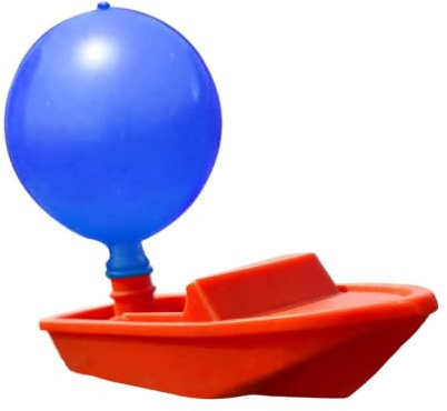 Leksaksbåt med Ballong 3D-utskriven Pedagogisk Barnvänlig Båt | Badleksaker Till Badkar För pojkar och flickor i badrummet vid simbassängen på stranden i vattnet under maren utomhuslek