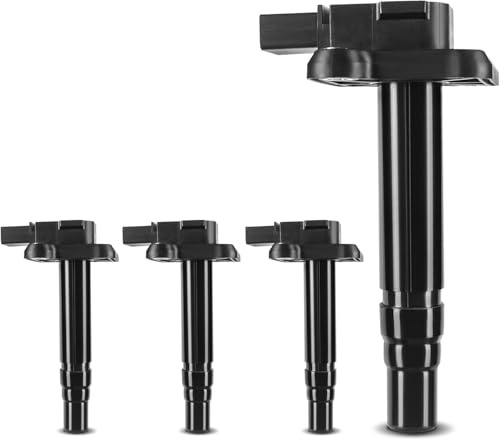 Frankberg 4x Bobine d'Allumage Essence Compatible avec TT 8N3 1.8L TT R.o.a.d.s.t.e.r 8N9 1.8L A3 8L1 1.8L Golf IV Variant 1J5 1.8L O.c.t.a.v.i.a I Break 1U5 1.8L Remplacer# 06B905115