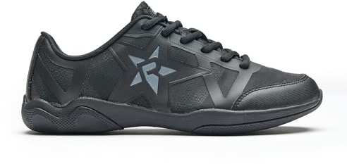 Rebel Athletic Femme Cheerleading Shoes Chaussures de Cheer, Noir, 7 UK