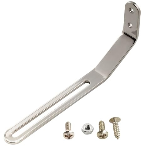 Musiclily Pro Universal Pickguard Bracket Schlagbrett Haltebügel Nickel | für Archtop Jazz Hollow Body Gitarre