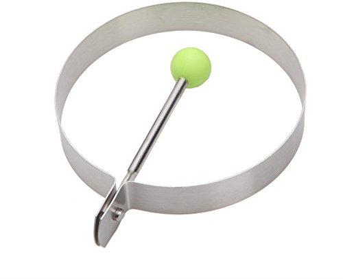 qingqingR Cocina Herramienta de Cocina Acero Inoxidable Huevo Frito Shaper Ring Pancake Molde Molde