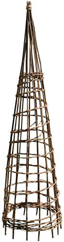 Selections Rustic Willow Garden Obelisk Plant Support for Climbers (1.15m high)