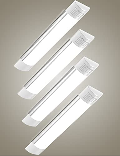 Sararoom LED Feuchtraumleuchte 90cm, 30W 3600LM LED Deckenleuchte Werkstatt Röhre Lichtleiste, 4500K Neutralweiß Werkstattlampe Leuchtstoffröhre Unterbauleuchte für Garage Büro Schlafzimmer Küche,4st
