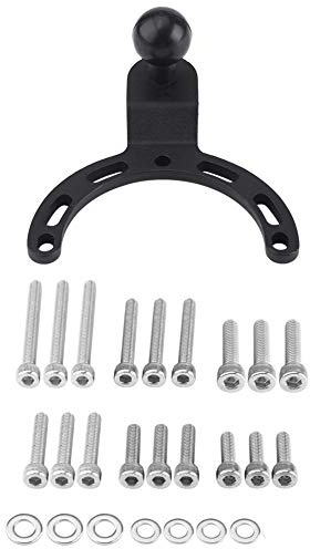 Joyzan Support de Réservoir de Moto - Support Bouchon Caméra Téléphone GPS - Réglable - Alliage d'Aluminium