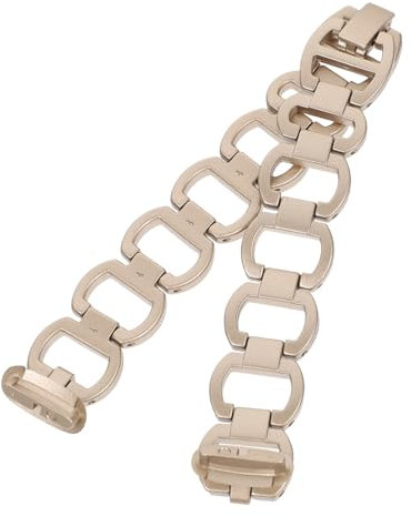 Housoutil Modisches Armband Schicke Uhrenkette Edelstahl Ausgehöhltes Uhrenarmband Bequem