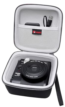 XANAD Etui pour Mini 99 / Mini 90 / Mini 40 / Square SQ1 Film Camera Pochette （Gris）