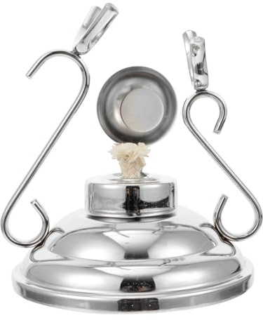 LIFKOME Estante para Tazas de Café de Inoxidable Pulido Soporte Práctico y Resistente para Mostrador para Cocina y Barra Diseño Plateado Elegante