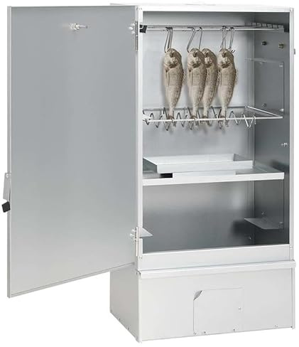 Fumoir professionnel avec générateur de fumée froide en acier galvanisé - Fumoir professionnel pour poissons, viandes et fromages - Durable et inoxydable pour un plaisir de fumage parfait à la maison