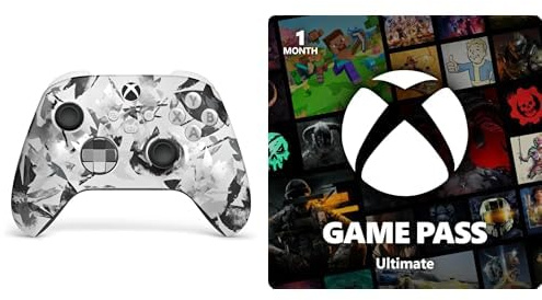 Xbox Storm Breaker Controller + Game Pass Ultimate – 1M | Digital Dowload