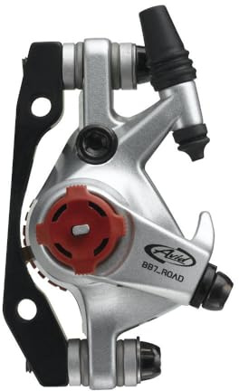 Avid BB7 Road Mechanical Disc Brake Rear 140mm Aluminum Gray - High-Performance, Adjustable Post Mount Brake with Inboard & Outboard Pad Adjustment, Spring Tension, and CPS Alignment for Cyclists and