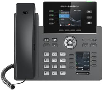Grandstream GRP2614・VoIP-Telefon mit Rufnummernanzeige/Anklopffunktion・IEEE 802.11a/b/g/n/ac (Wi-Fi) (GRP2614)