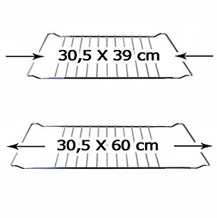 Grille extensible universelle 90447 pour Four ARTHUR MARTIN, ELECTROLUX, FAURE, ZANUSSI