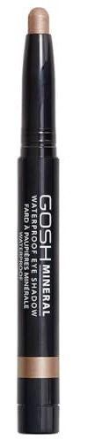 GOSH Mineral Waterproof Eye Shadow I drehbarer Lidschatten-Stift mit cremiger Textur für einfaches Auftragen und intensives Farbergebnis I wasserfest, langanhaltend & parfümfrei I 009 Rose