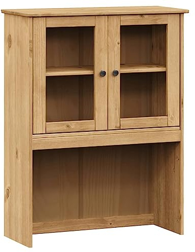 vidaXL Sideboard-Aufsatz VIGO 78x30x100 cm Massivholz Kiefer