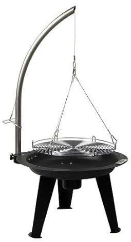 TrendLine Schwenkgrill Twister XL 54 cm Holzkohlegrill Standgrill Dreibein Grill