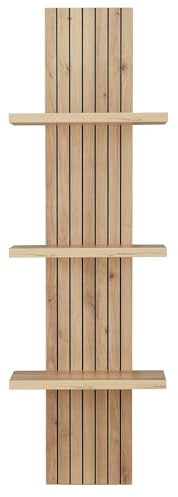 möbelando Wandboard >Core< in Artisan Eiche Dekor, MDF, Spannplatte - 38x120x22cm (BxHxT)