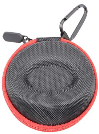 ZONADAH Watch Travel Case bärbara reseklockor – väska med karbinhake rund rund klocka – förvaringslåda för att hålla armbandsur smarta klockor