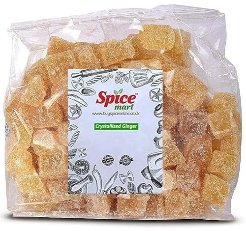 Crystallized Ginger With Caster Sugar Ginger Pieces Free UK P&P 100g-950g (100g)