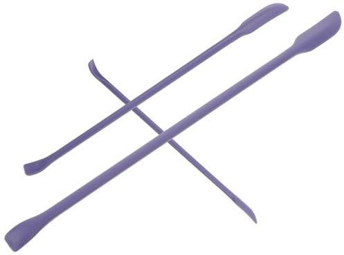 Beaupretty 3pcs Mini Silicone Spatula Set Double-ended Cosmetic Spatulas Tiny Makeup Scoop Tools for Reusable Face Cream and Lotion Application, Curved Design for Precise Skincare Use