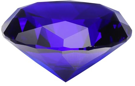 sourcing map Briefbeschwerer aus klarem Kristall, 80 mm, künstlicher Diamant, funkelnder Kristall, Schmuck, Schmucksteine, Briefbeschwerer, Dekoration für Geburtstag, Geschenk, Partys, Hochzeit,