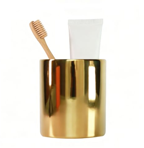LOUIE SILNA Gold pen holder