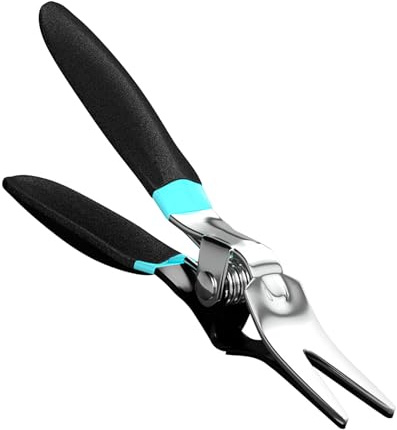 Pinza per tubi flessibili, 19,5 cm, strumento di rimozione rapida per automotive, pinze interattive robuste con manico ergonomico, design resistente, per tubi marini, olio, acqua, divisore per tubi