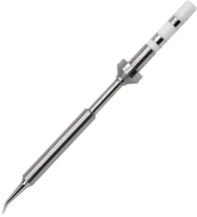 Gettimore TS100 Lötkolbenspitzen-Set mit 8 Ohm Widerstand, 72W Max Leistung, für empfindliche Elektronik und Metallteile - Silber (verschiedene Typen)