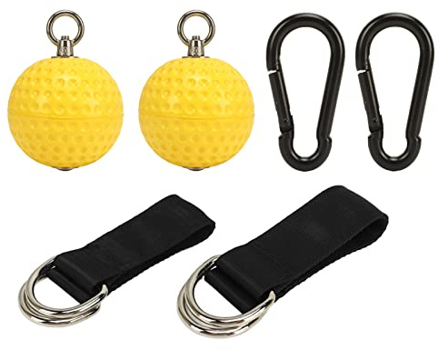 MechKit Pull Up Ball Grip impedisce Lo Scivolamento, Maniglie multifunzionali per Palla Arrampicata con Cinghie per Allenamento di Forza e Fitness