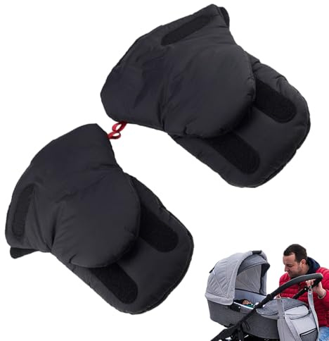 Kinderwagenmanschette - Kinderwagenmuffe 20 x 25 cm | Handschuhe für