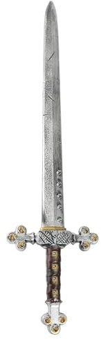 Adults Gladiator Sword - Pack of 1-29.5/75cm Roman Viking Barbarian Cosplay Fake Plastic Sword - Mens Womens TV/Film Game Warrior Historical Fancy Dress Costume Accessory