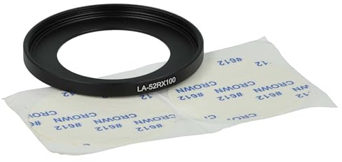 vhbw 52 mm Filteradapter für Kamera Objektiv | Adapter