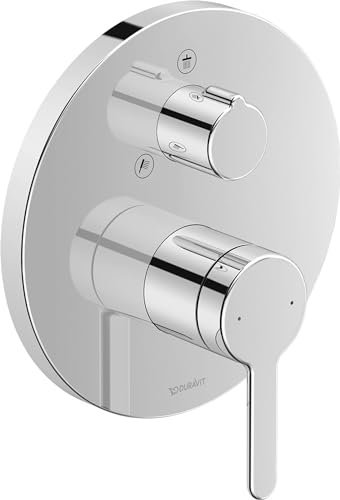 Duravit Fertigmontageset C.1 UP-Brause-Einhebelmischer, m Umstellvent., rd, chrom