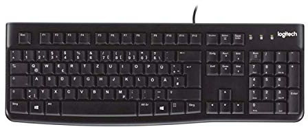 Logitech Keyboard K120 (QWERTZ, deutsches Tastaturlayout) (5-Pack)