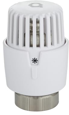 zencQ Termostato per radiatore con serie: testa termostatica precisa con sensore integrato, protezione antigelo e regolazione versatile per valvole filettate M30 x 1,5